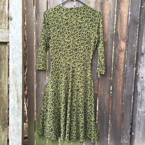 Perseption Concept Green & Black Dress Size S - Picture 6 of 12